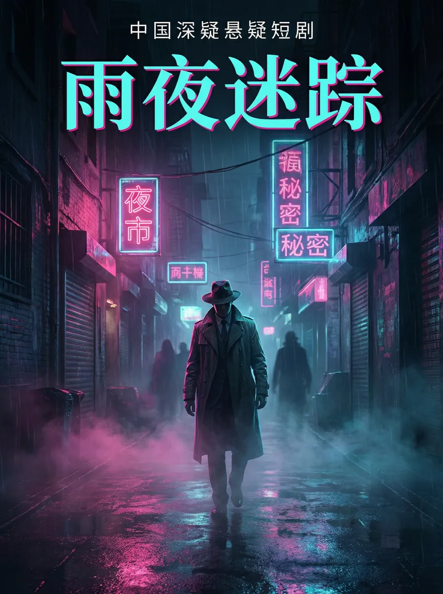 在线91 悬疑追踪短剧 - 雨夜迷踪海报